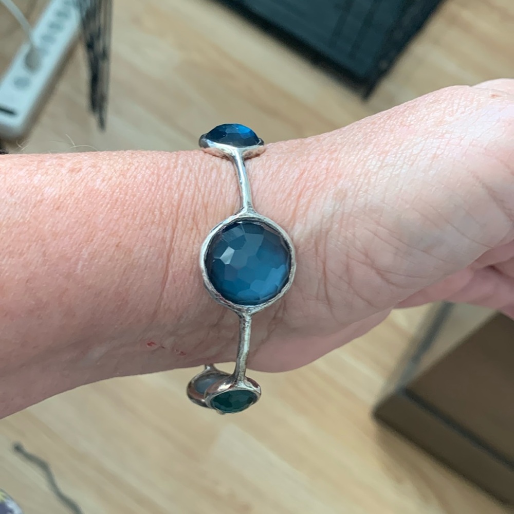 Ippolita bangle 6 stone bracelet